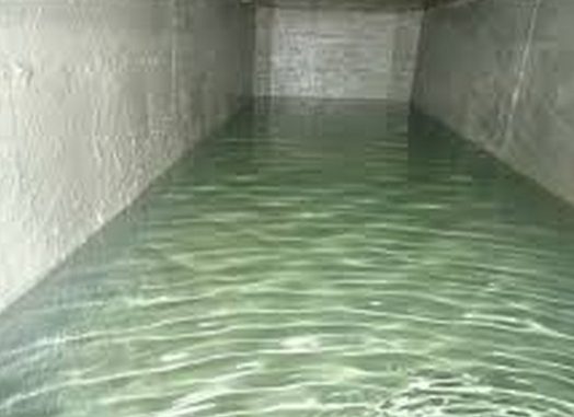 Impermeabilização de reservatório de agua
